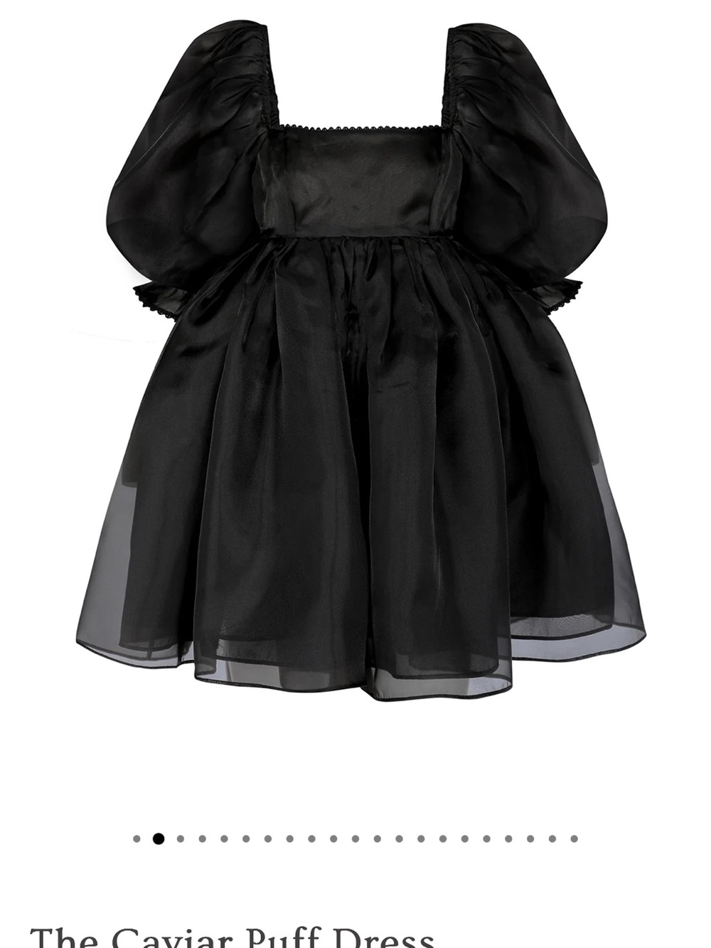 Selkie The Caviar Puff Dress Large - Picture 7 of 8